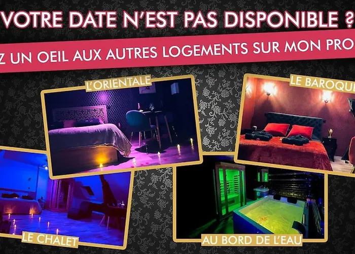 Love Room Le Chalet / Jacuzzi / Sauna